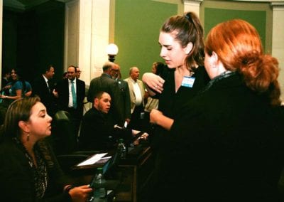 RICAGV Lobbying Lawmakers for The Safe Schools Act in 2018
