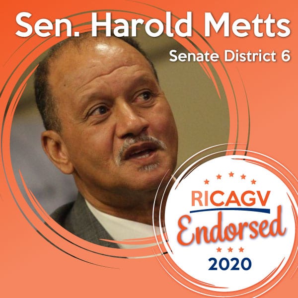 RICAGV endorses Harold Metts
