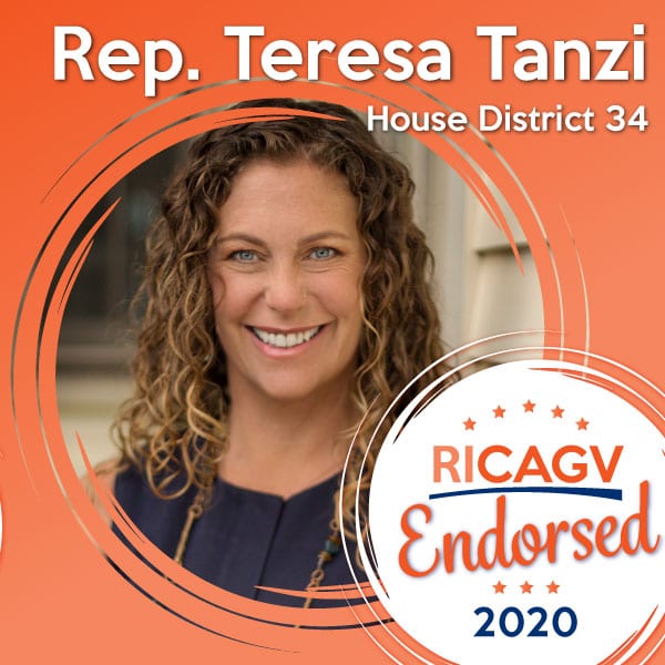 RICAGV Endorses Rep. Teresa Tanzi