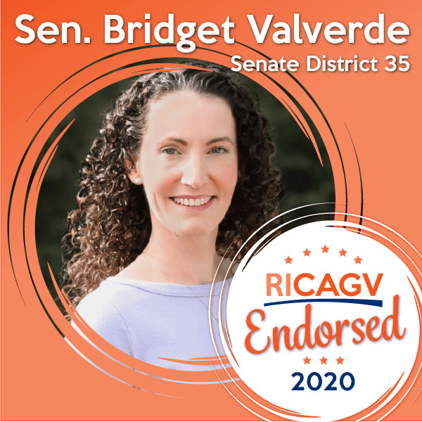 RICAGV Endorses Sen. Bridget Valverde