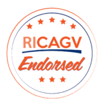 RICAGV endorsement badge